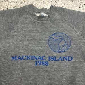 Vintage Mackinac Island 1988 sweatshirt small s made in USA